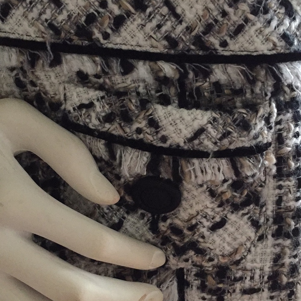 Anthropologie Elevenses Snapshot Tweed Jacket - Picture 3 of 10